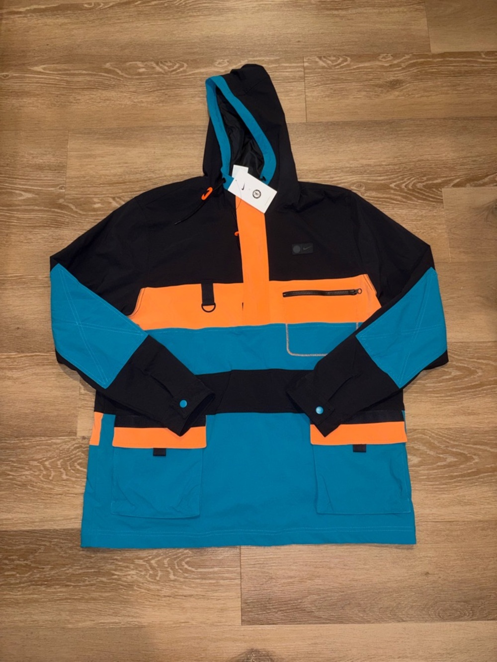 Nike FC Chelsea FC Hike Hooded Woven Soccer Jacket DD8365-467 Men’s Size XL New